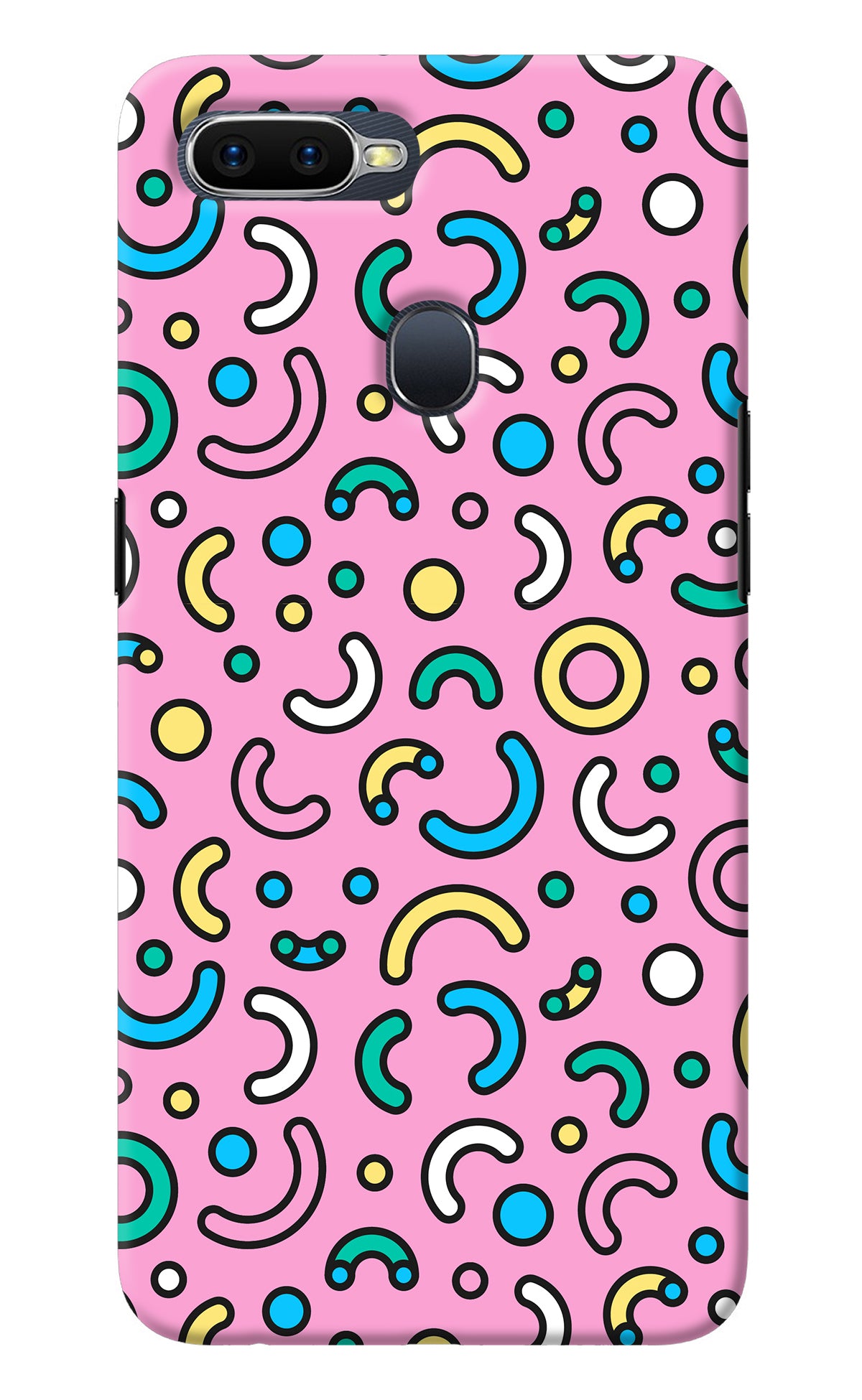 Memphis Design Oppo F9/F9 Pro Back Cover