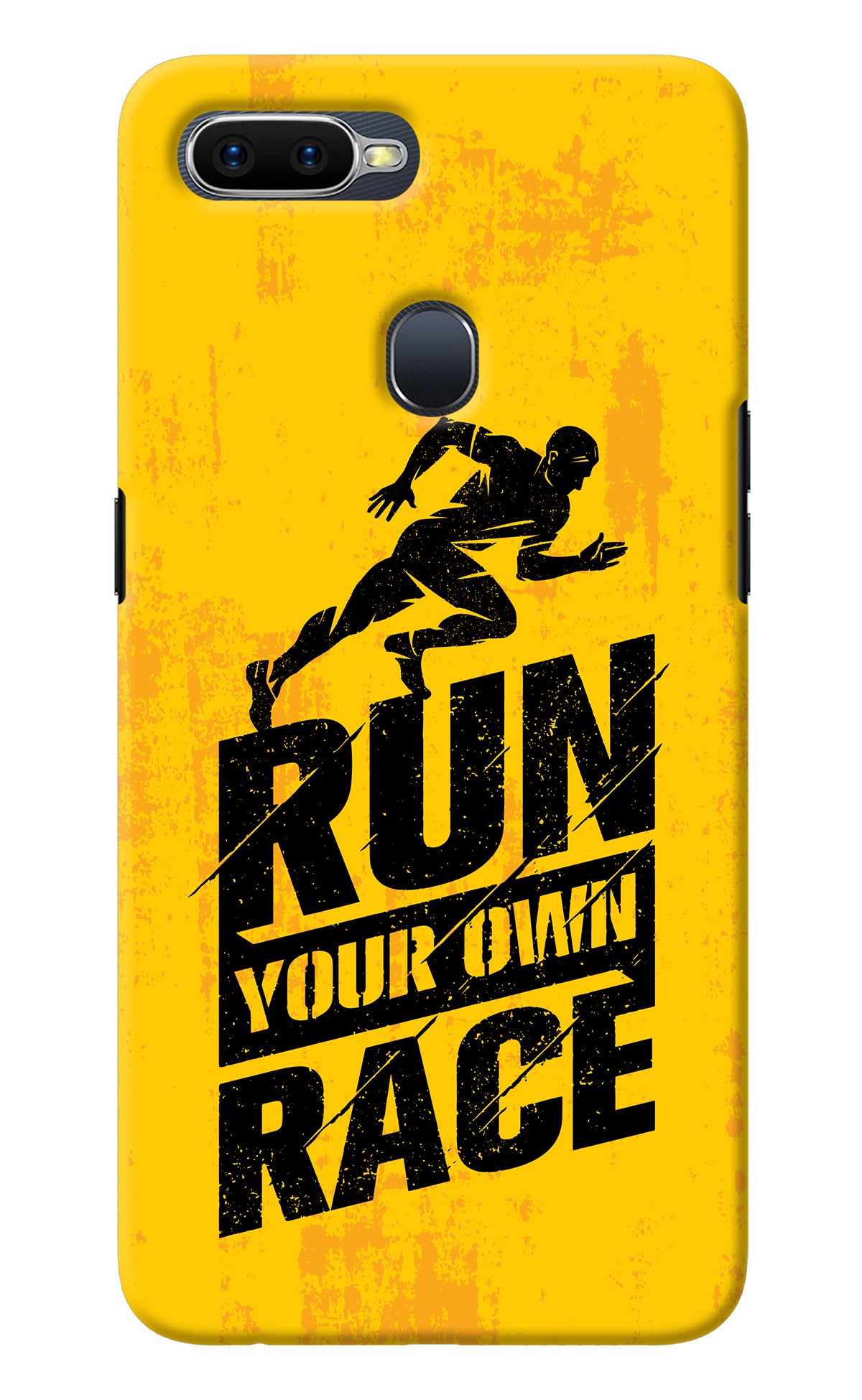 Run Your Own Race Oppo F9/F9 Pro Back Cover