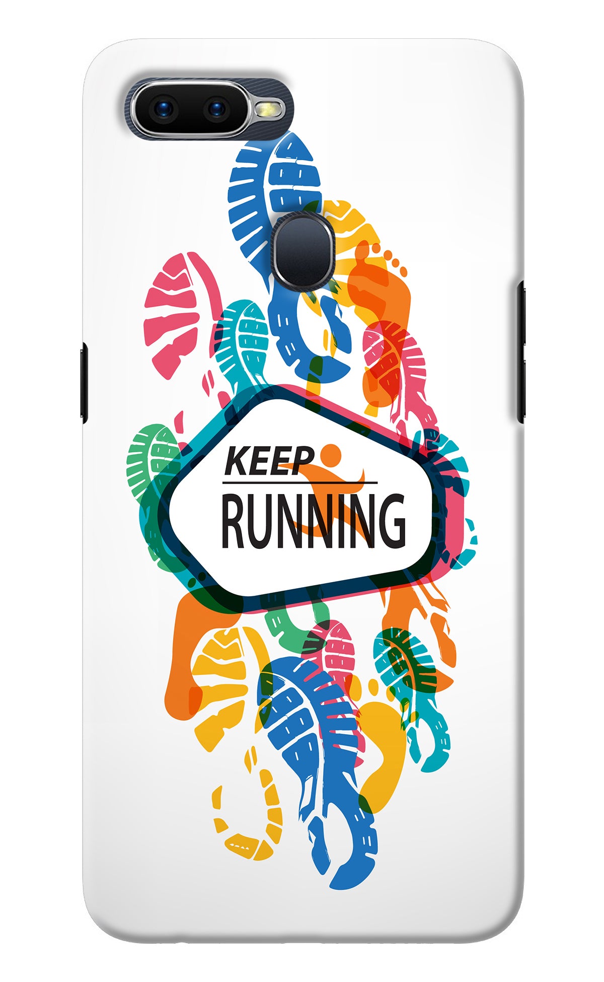 Keep Running Oppo F9/F9 Pro Back Cover