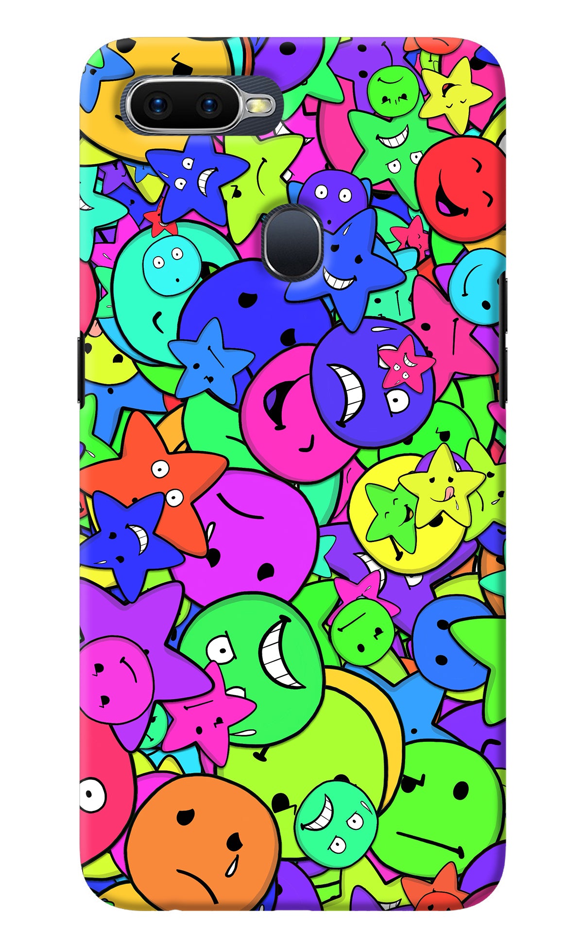 Fun Doodle Oppo F9/F9 Pro Back Cover