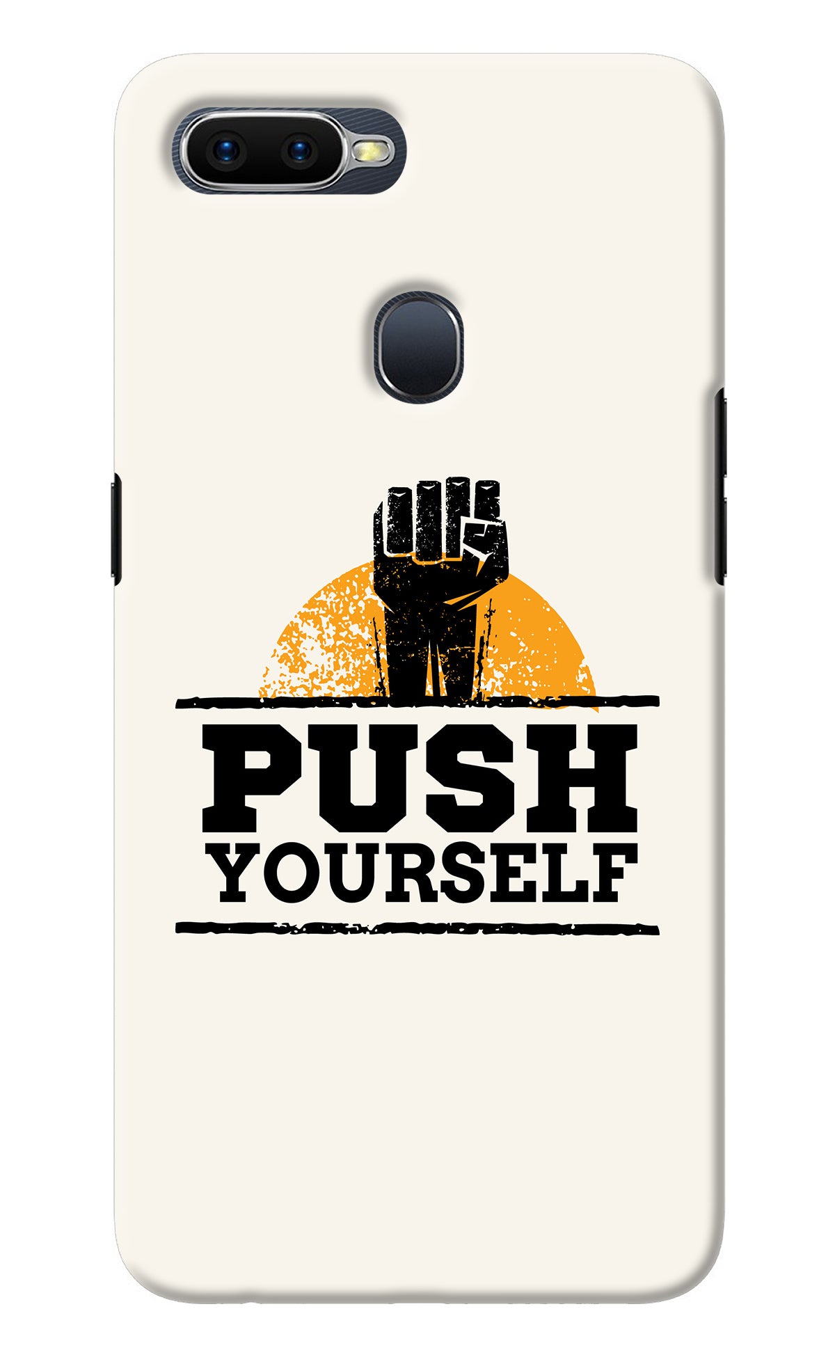Push Yourself Oppo F9/F9 Pro Back Cover
