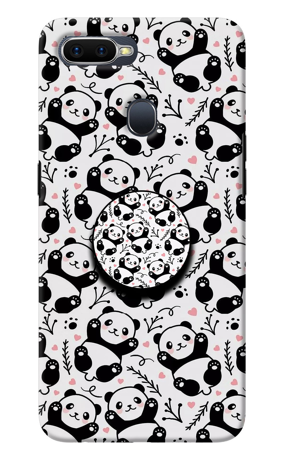 Cute Panda Oppo F9/F9 Pro Pop Case