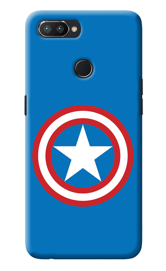 Captain America Logo Realme 2 Pro Back Cover