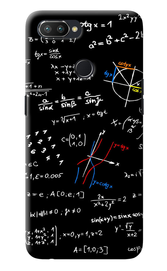 Mathematics Formula Realme 2 Pro Back Cover