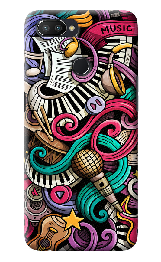 Music Abstract Realme 2 Pro Back Cover