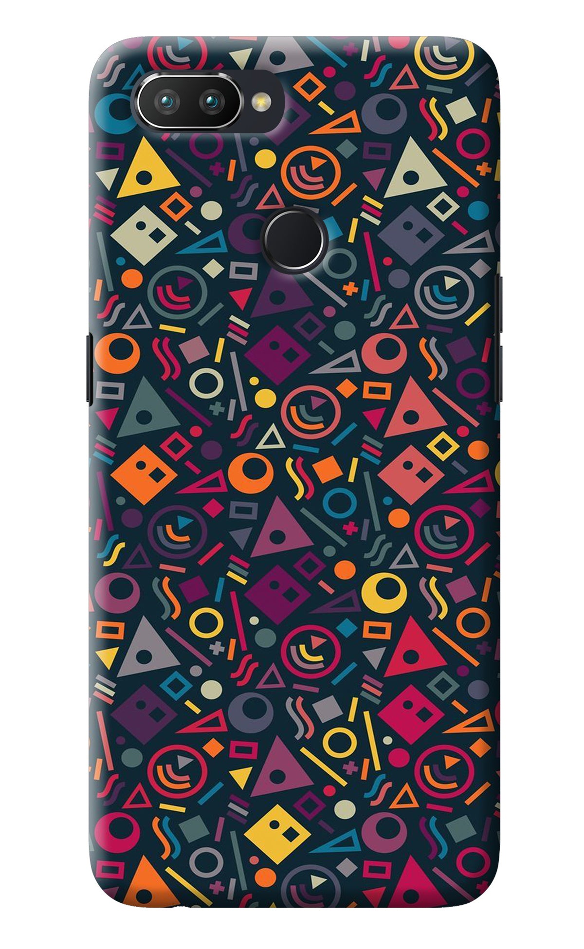 Geometric Abstract Realme 2 Pro Back Cover