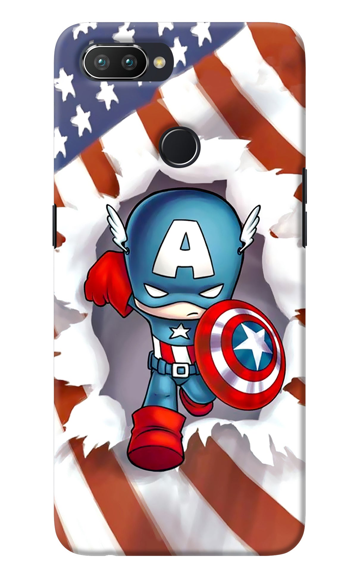 Captain America Realme 2 Pro Back Cover