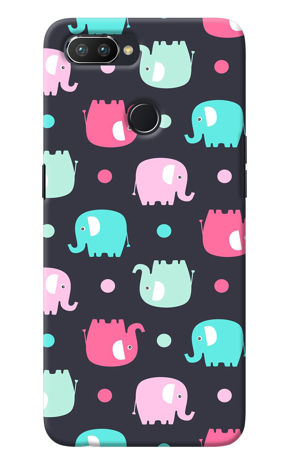 Elephants Realme 2 Pro Back Cover