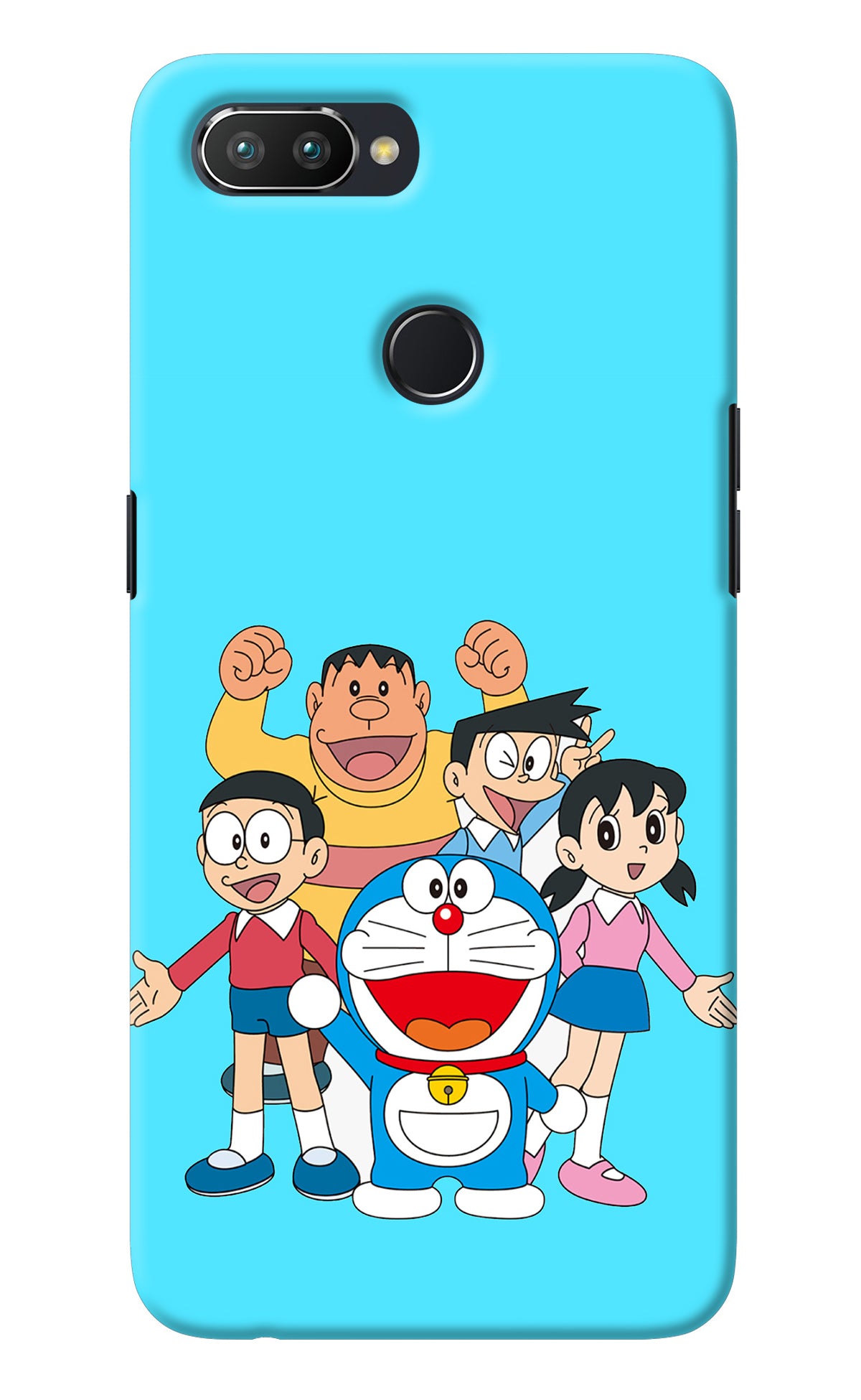 Doraemon Gang Realme 2 Pro Back Cover