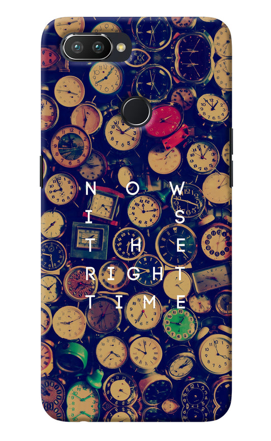 Now is the Right Time Quote Realme 2 Pro Back Cover