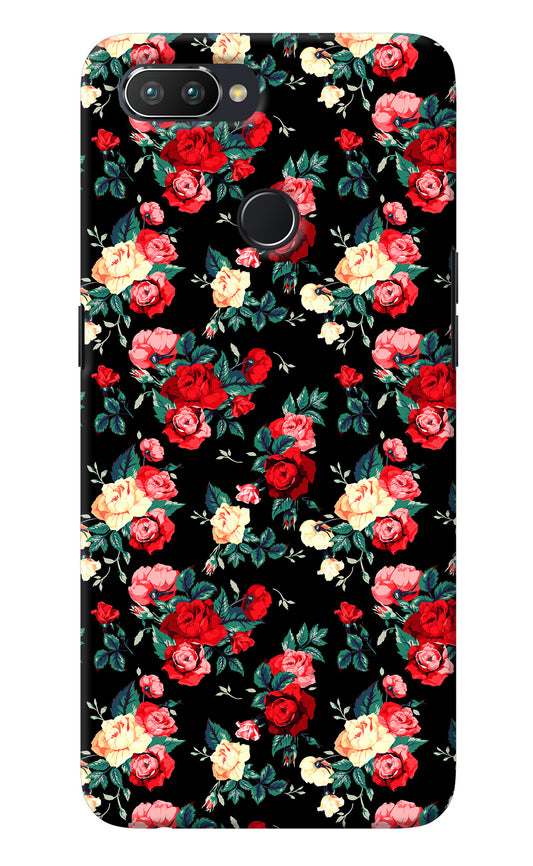 Rose Pattern Realme 2 Pro Back Cover