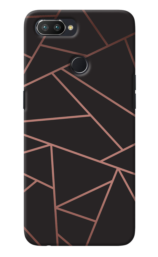 Geometric Pattern Realme 2 Pro Back Cover