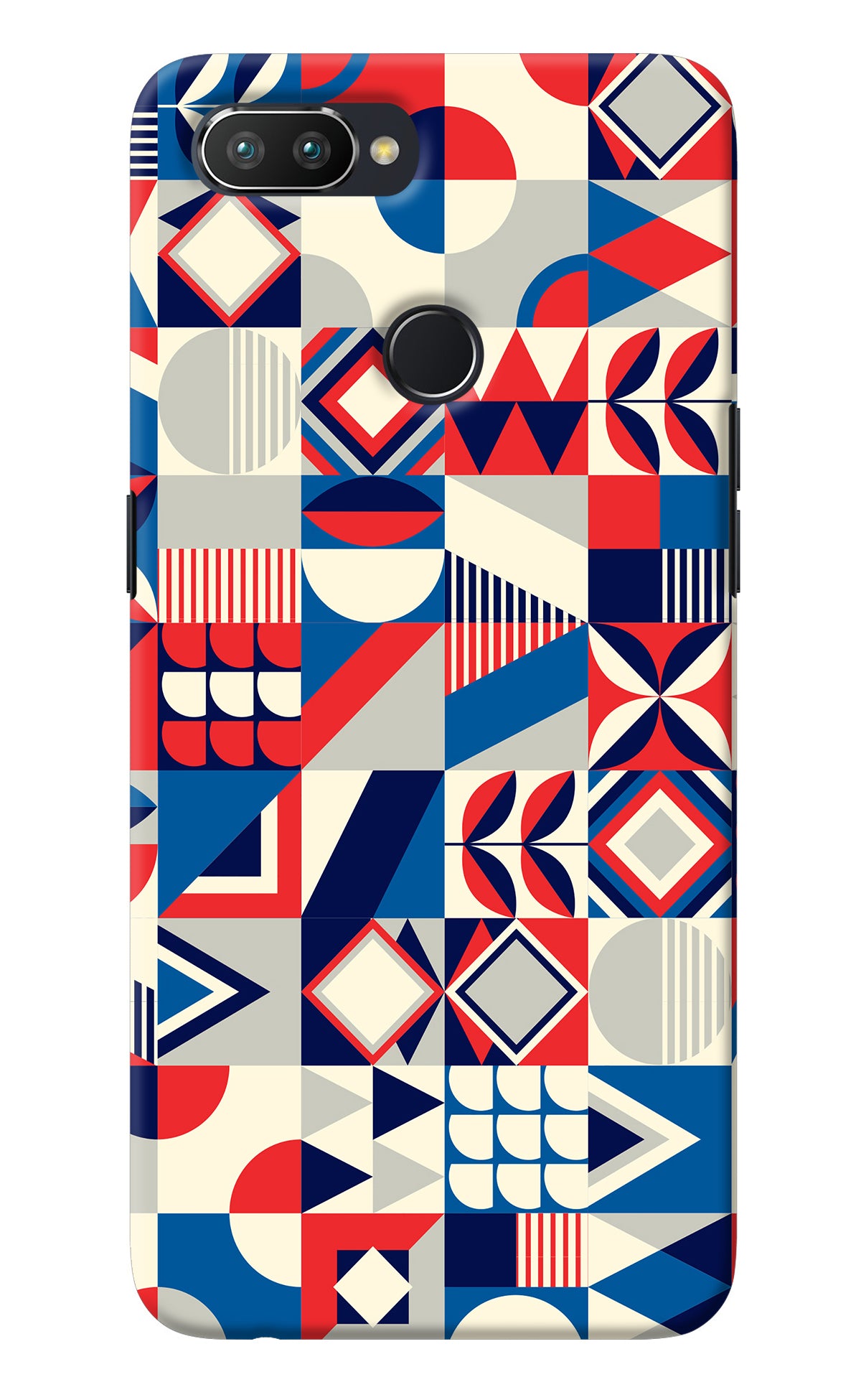 Colorful Pattern Realme 2 Pro Back Cover