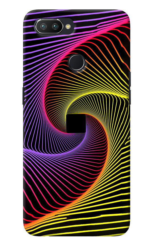 Colorful Strings Realme 2 Pro Back Cover