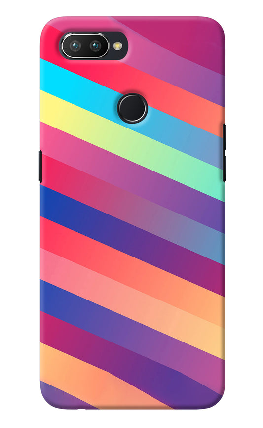 Stripes color Realme 2 Pro Back Cover