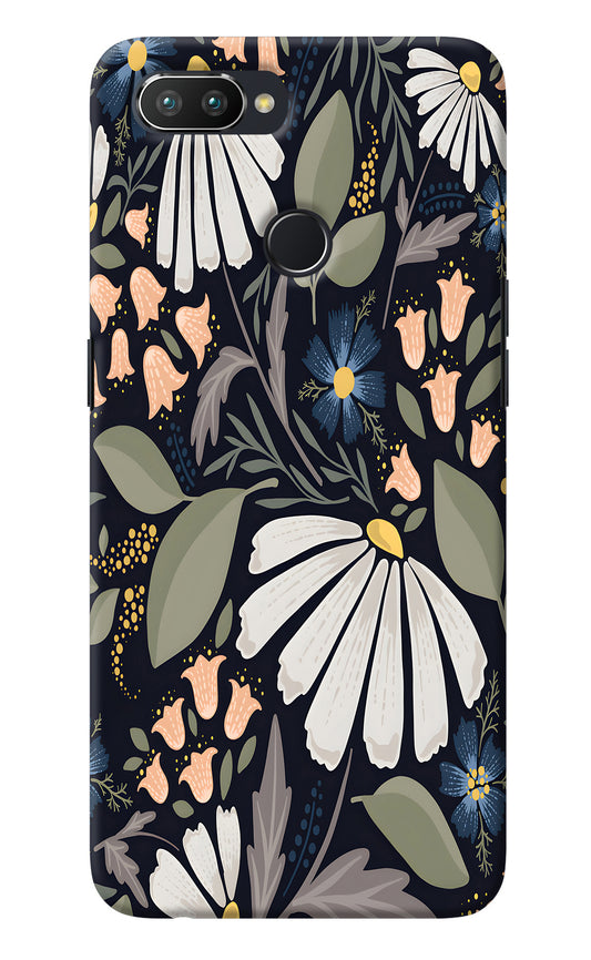 Flowers Art Realme 2 Pro Back Cover