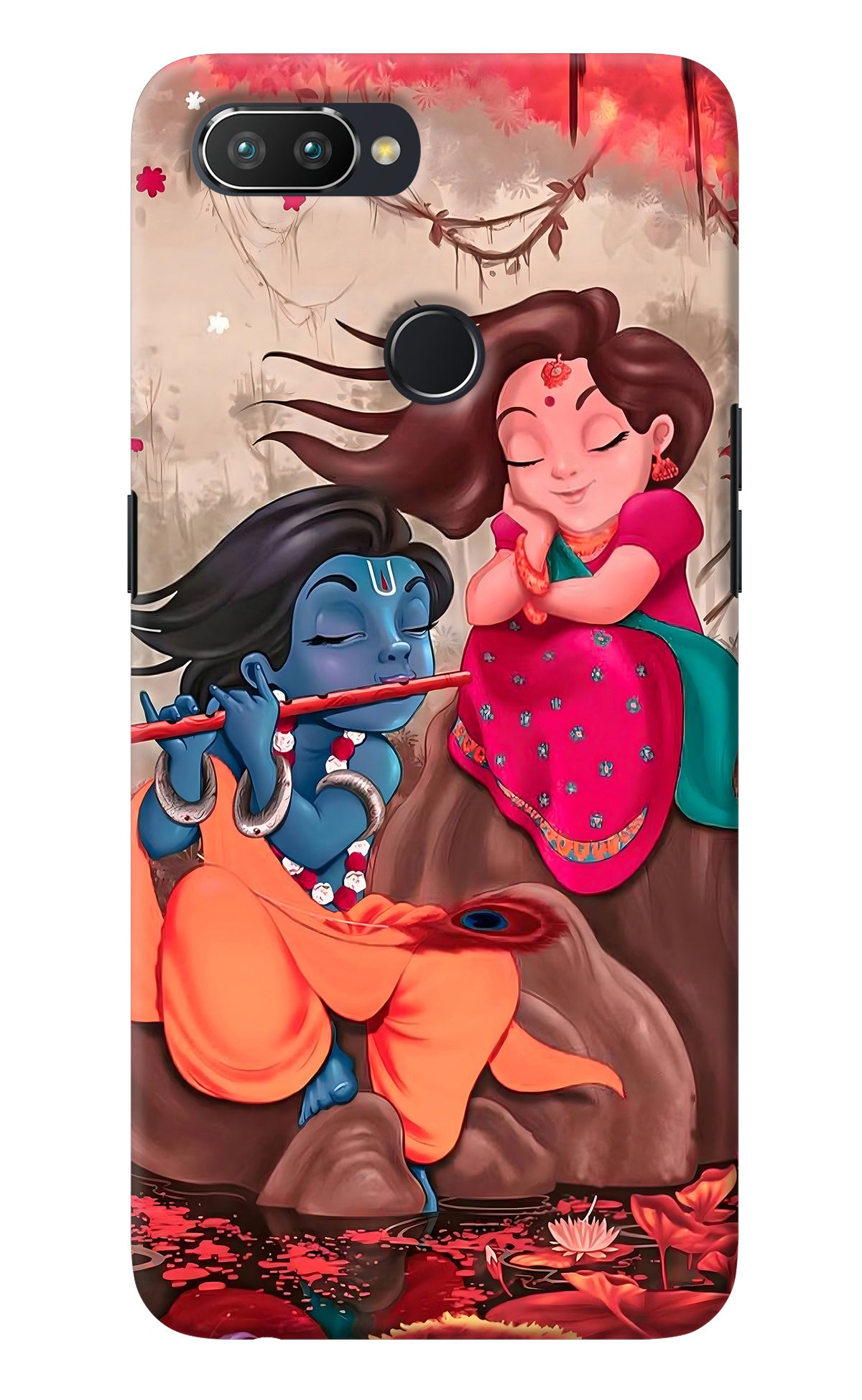 Radhe Krishna Realme 2 Pro Back Cover