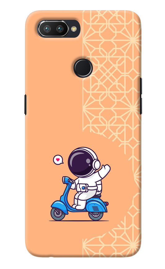 Cute Astronaut Riding Realme 2 Pro Back Cover