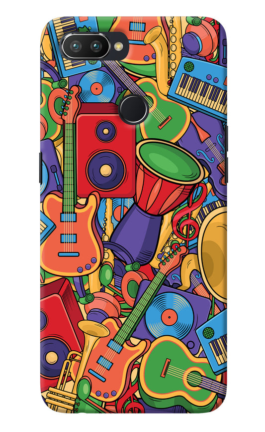 Music Instrument Doodle Realme 2 Pro Back Cover