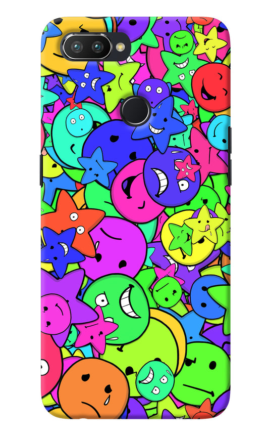 Fun Doodle Realme 2 Pro Back Cover