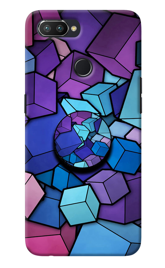 Cubic Abstract Realme 2 Pro Pop Case