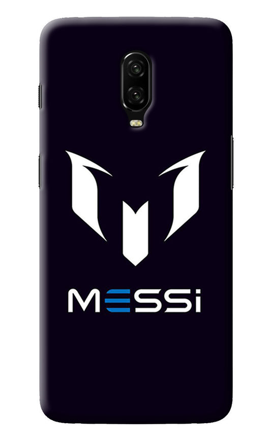 Messi Logo Oneplus 6T Back Cover