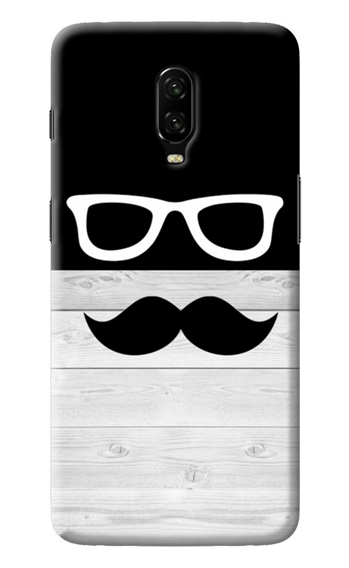 Mustache Oneplus 6T Back Cover