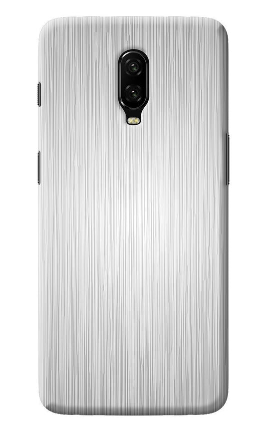 Wooden Grey Texture Oneplus 6T Back Cover