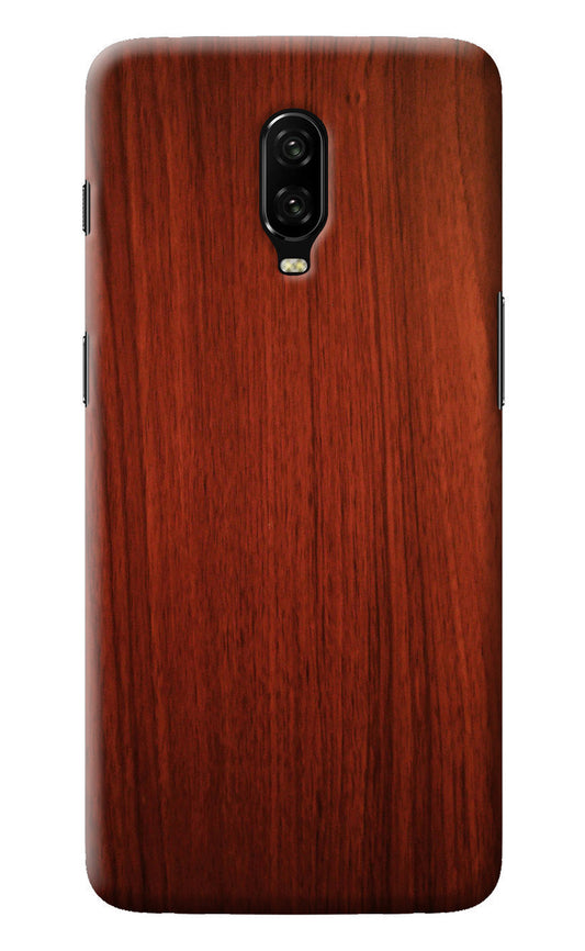 Wooden Plain Pattern Oneplus 6T Back Cover