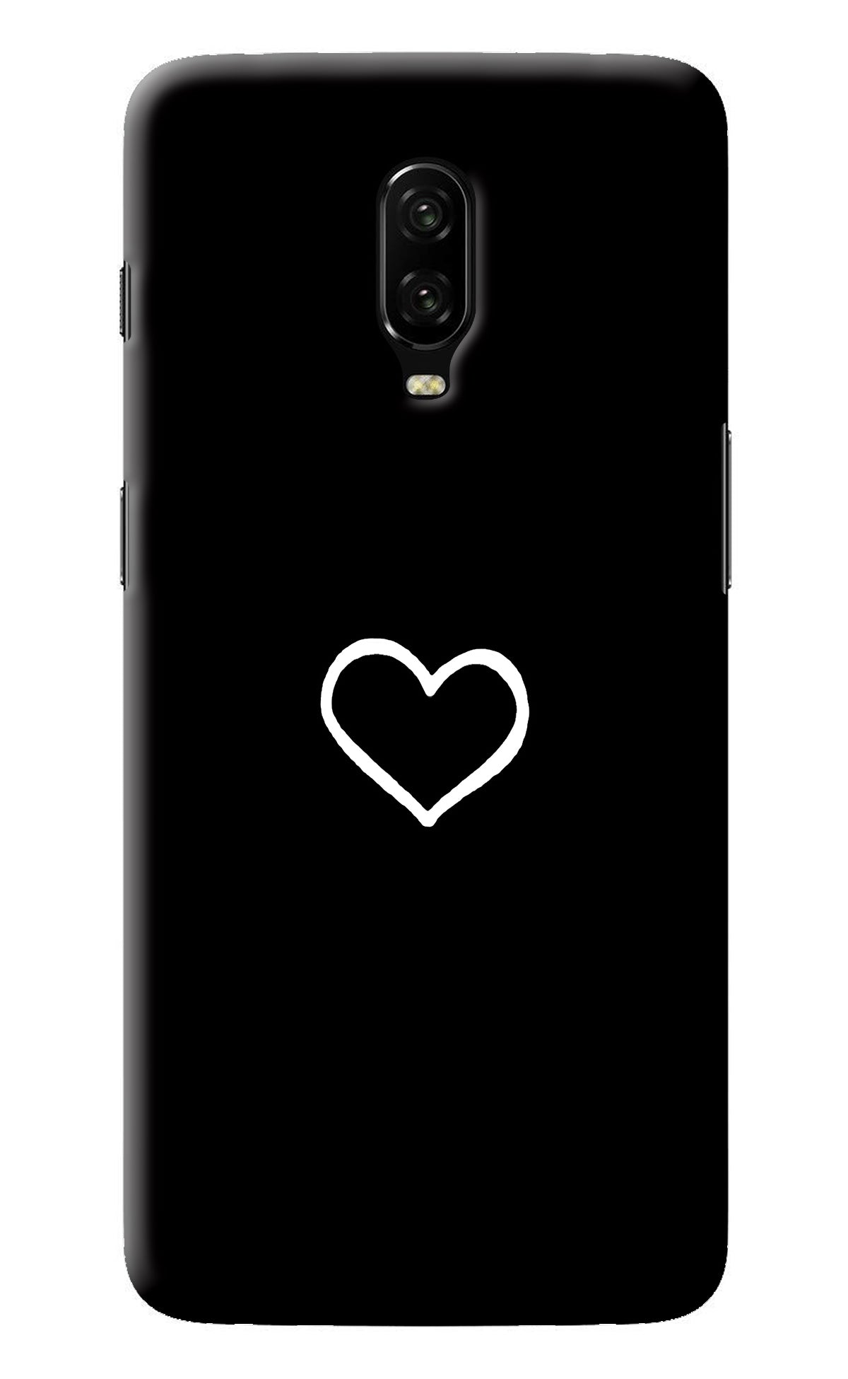 Heart Oneplus 6T Back Cover