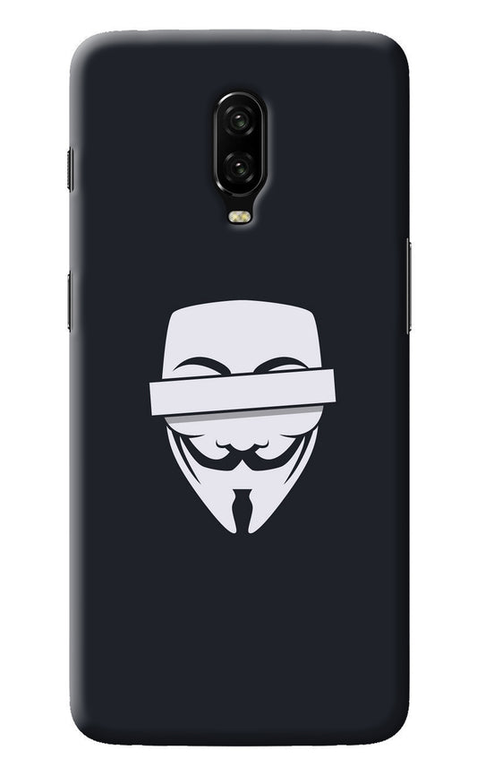 Anonymous Face Oneplus 6T Back Cover