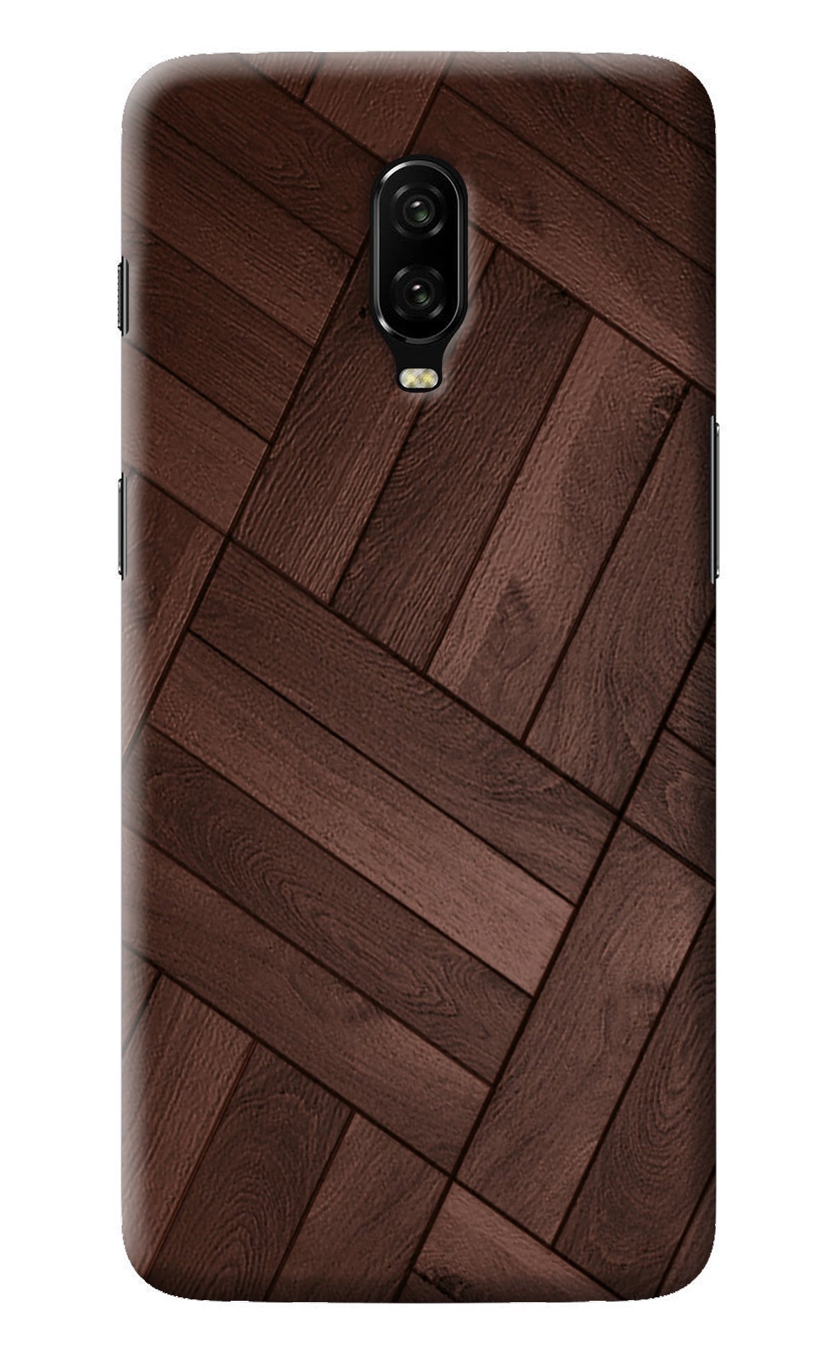 Wooden Texture Design Oneplus 6T Back Cover
