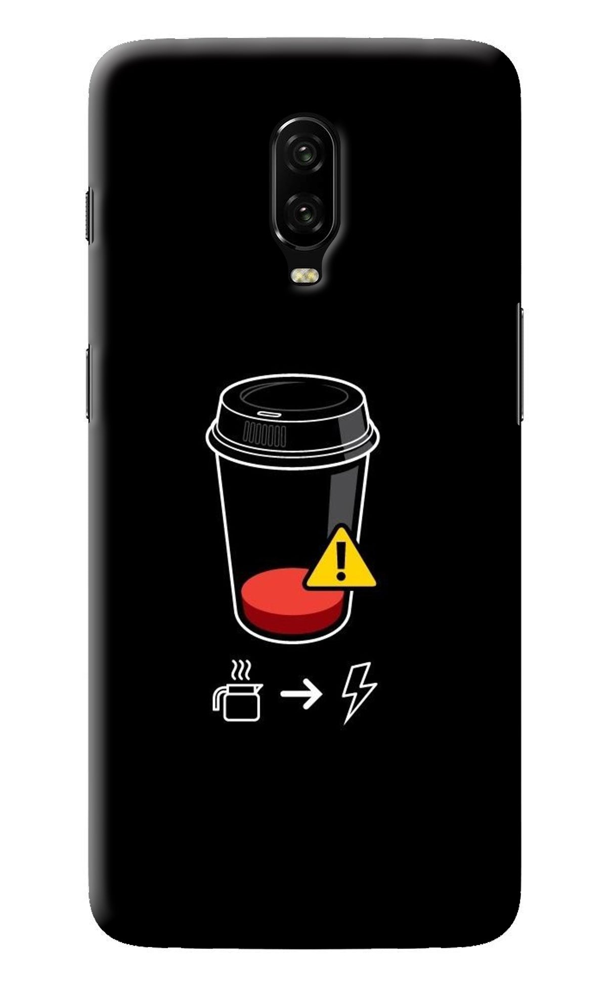 Coffee Oneplus 6T Back Cover