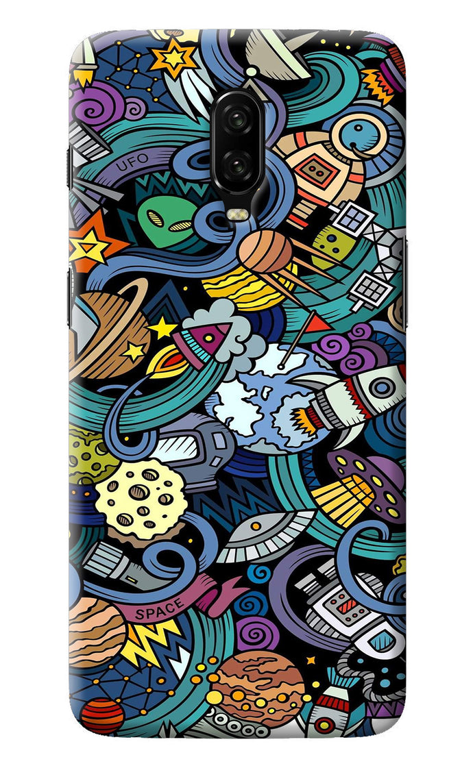 Space Abstract Oneplus 6T Back Cover