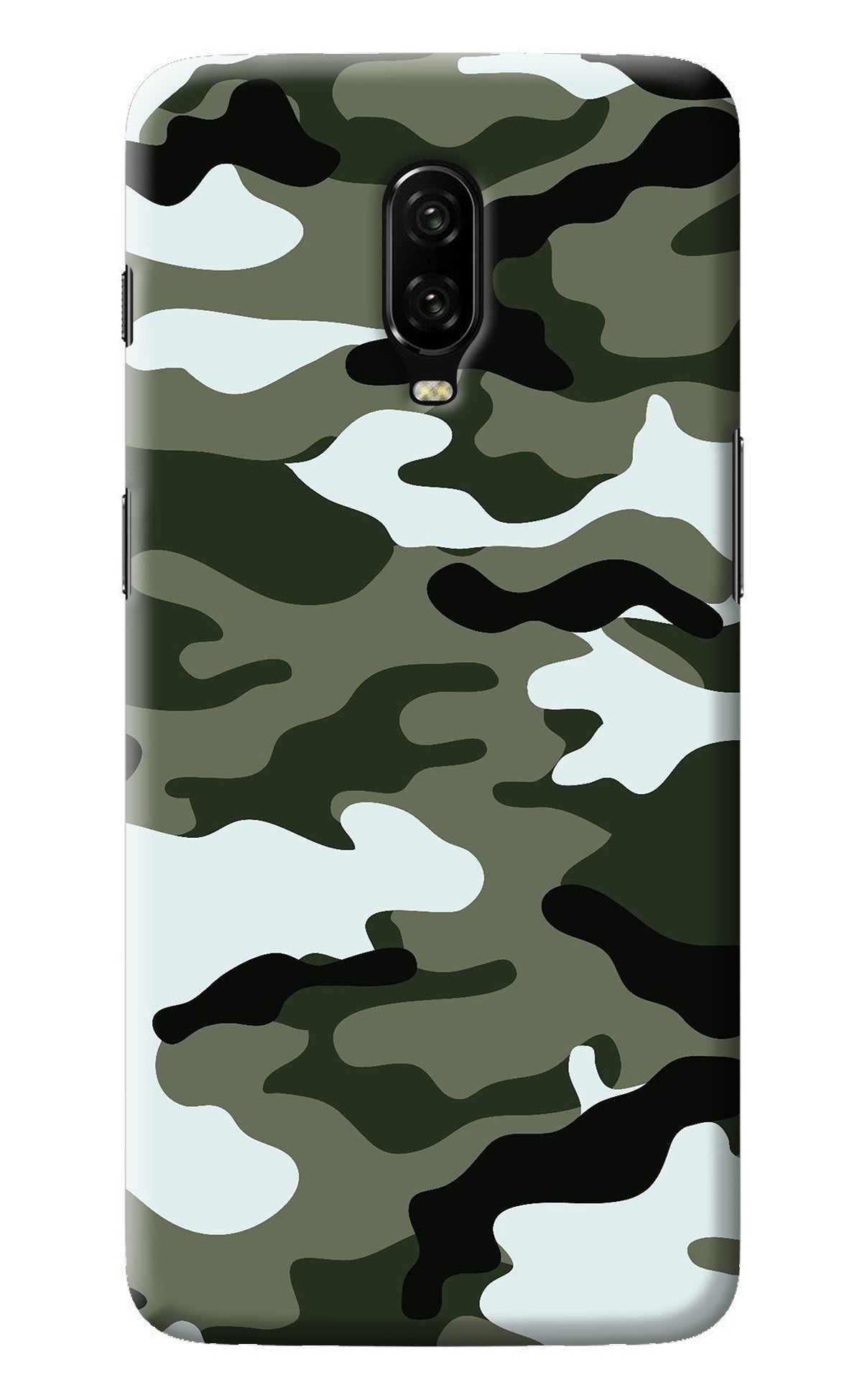 Camouflage Oneplus 6T Back Cover