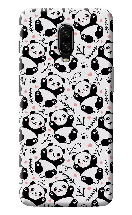Cute Panda Oneplus 6T Back Cover