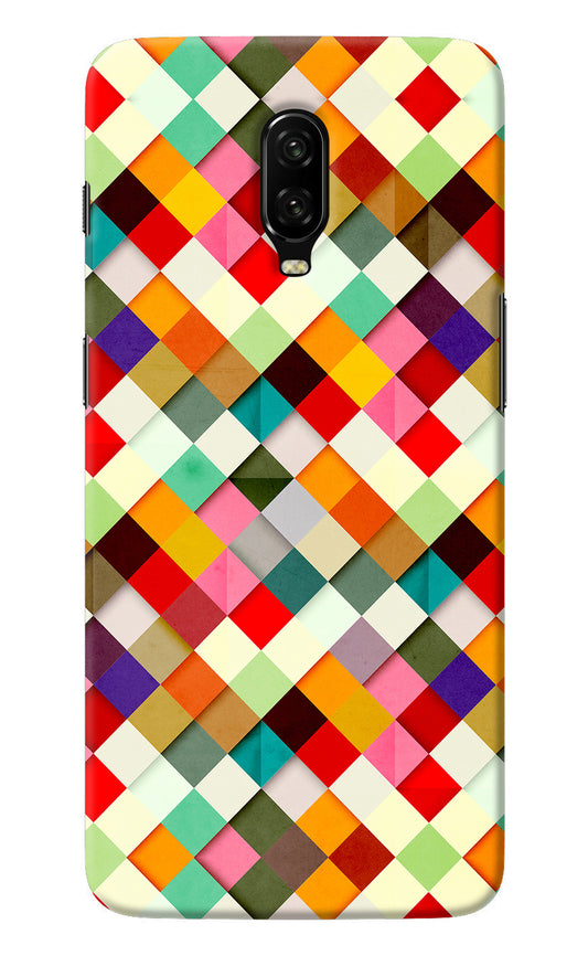 Geometric Abstract Colorful Oneplus 6T Back Cover
