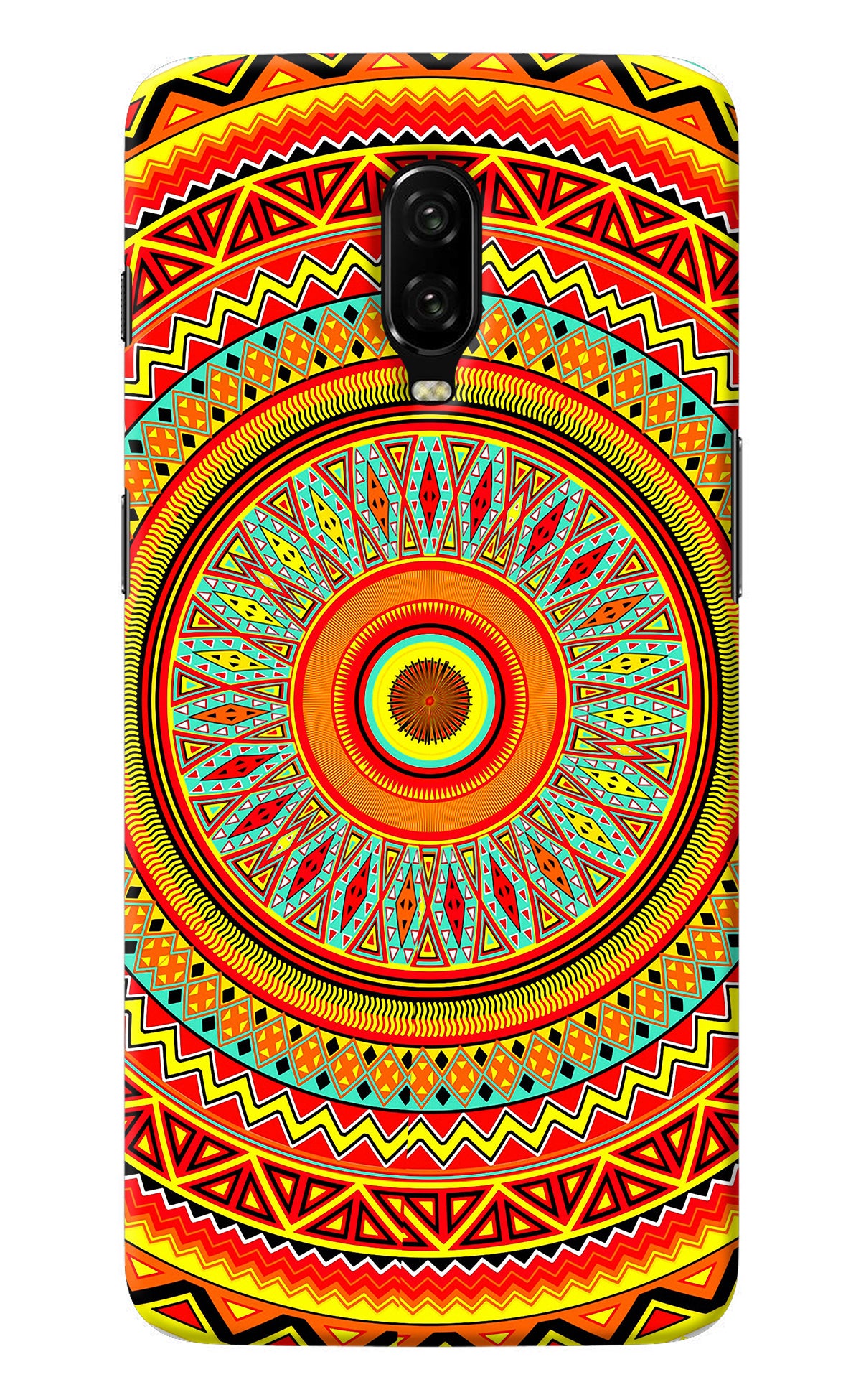 Mandala Pattern Oneplus 6T Back Cover