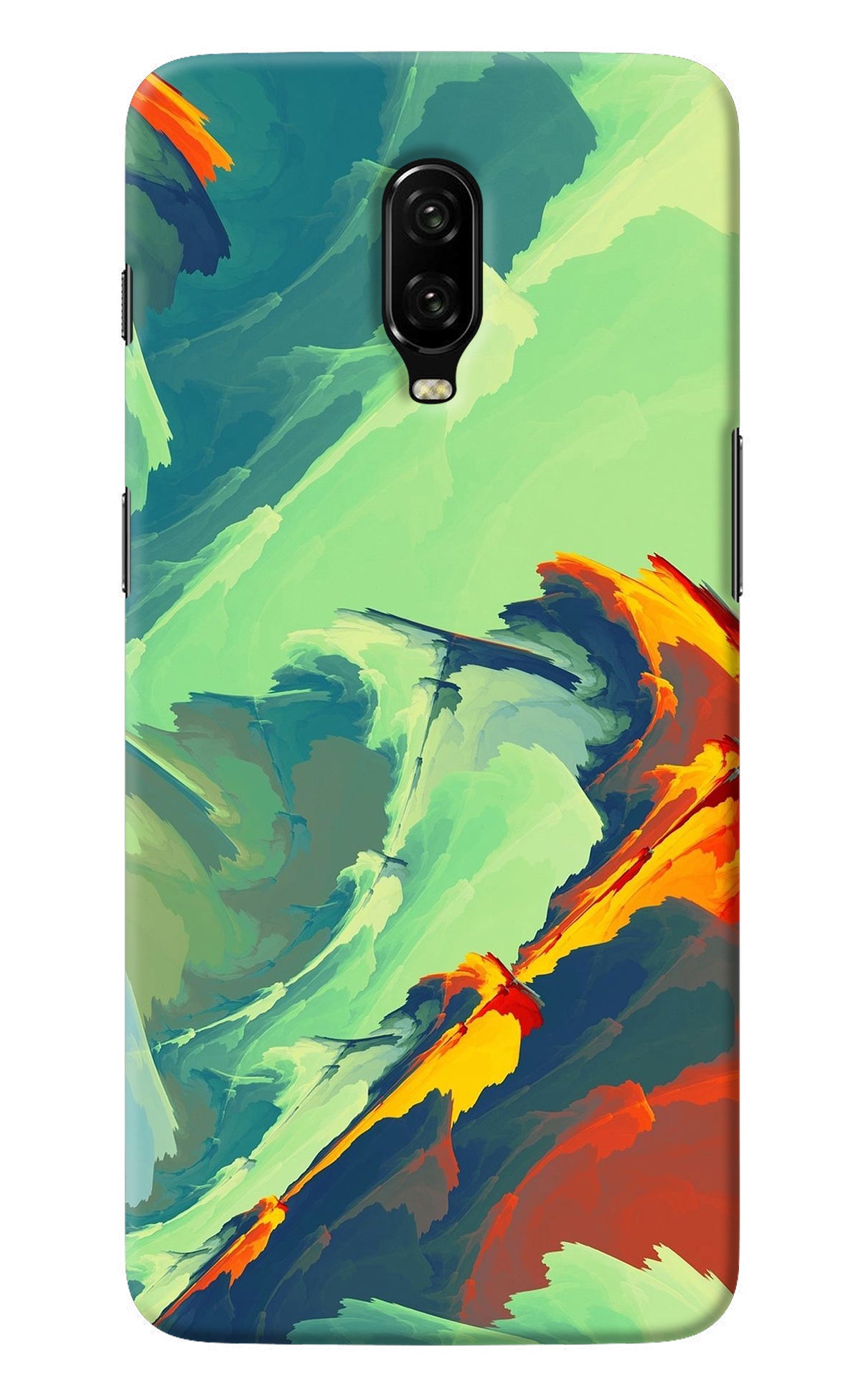 Paint Art Oneplus 6T Back Cover