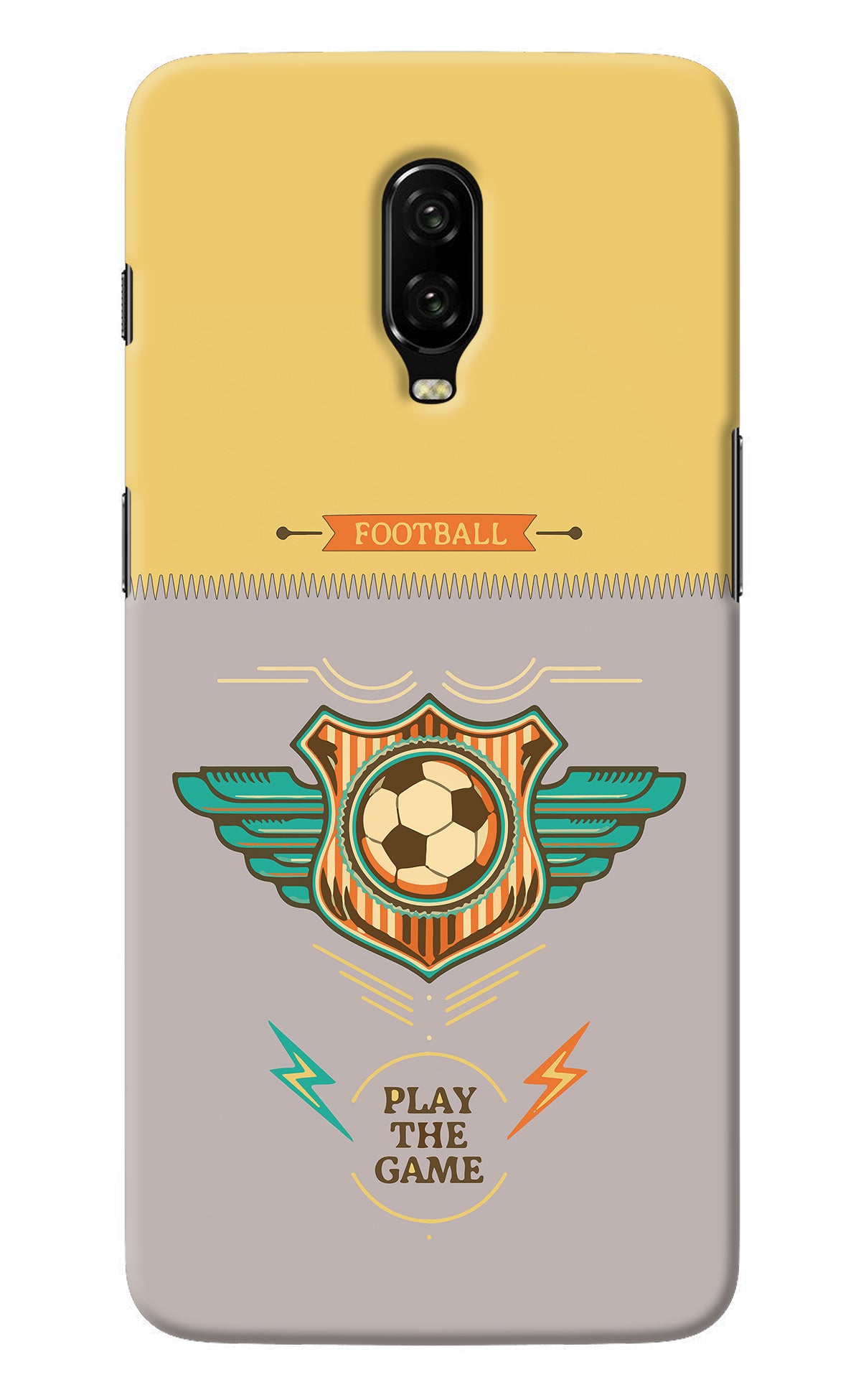 Football Oneplus 6T Back Cover