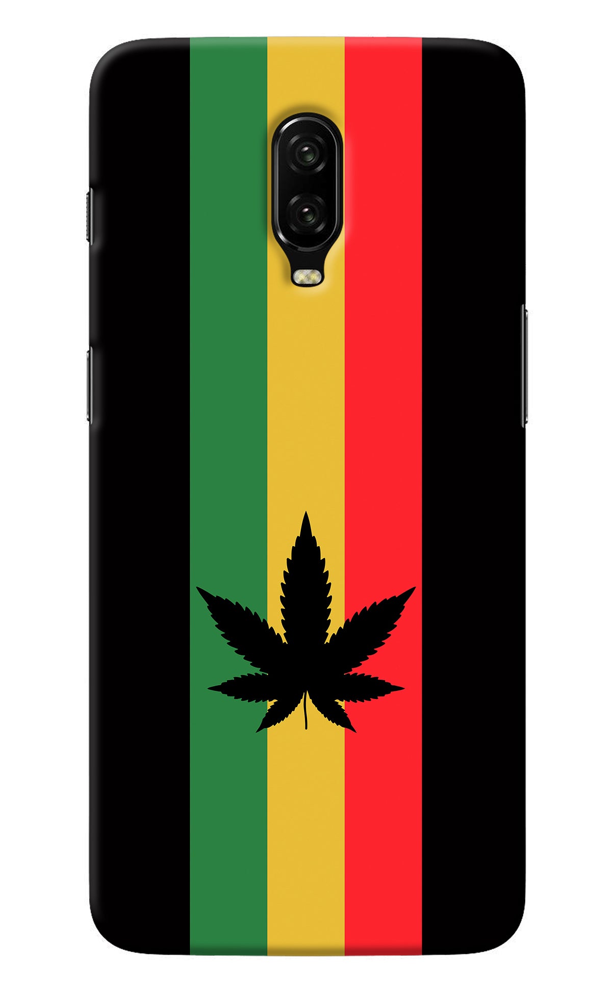 Weed Flag Oneplus 6T Back Cover