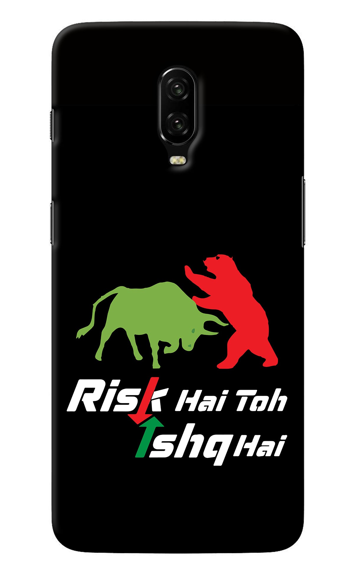 Risk Hai Toh Ishq Hai Oneplus 6T Back Cover