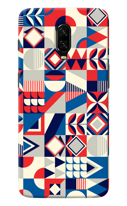 Colorful Pattern Oneplus 6T Back Cover