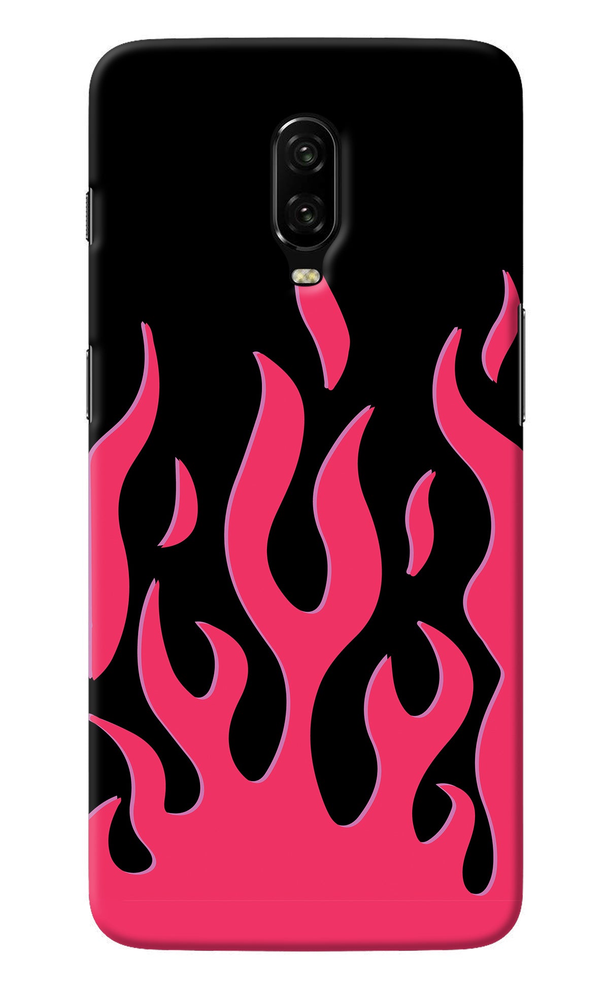 Fire Flames Oneplus 6T Back Cover