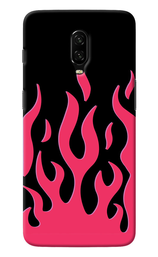 Fire Flames Oneplus 6T Back Cover