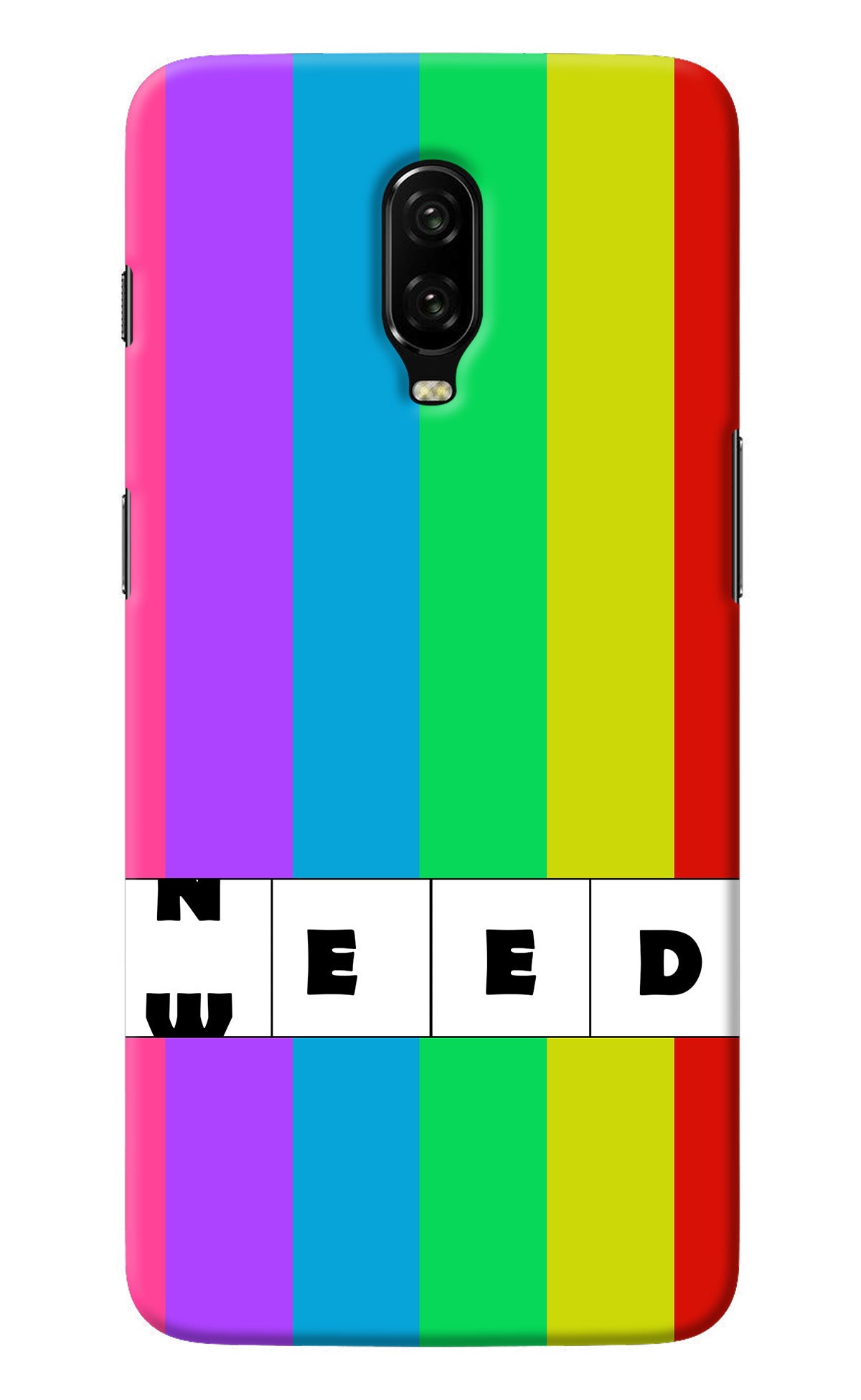 Need Weed Oneplus 6T Back Cover