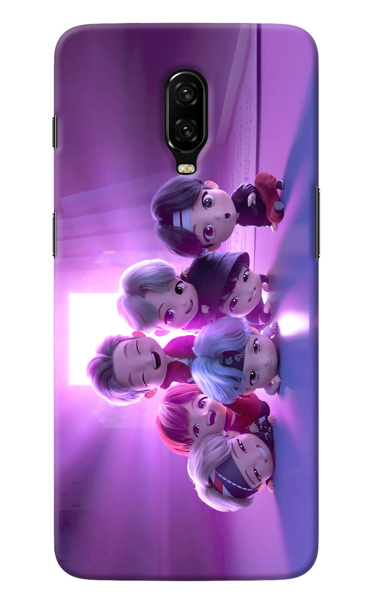 BTS Chibi Oneplus 6T Back Cover