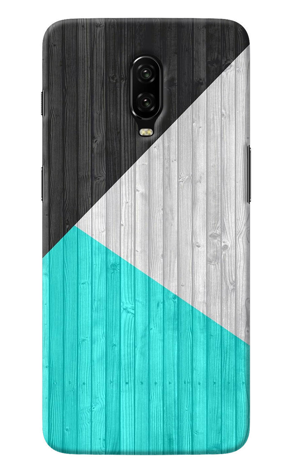 Wooden Abstract Oneplus 6T Back Cover