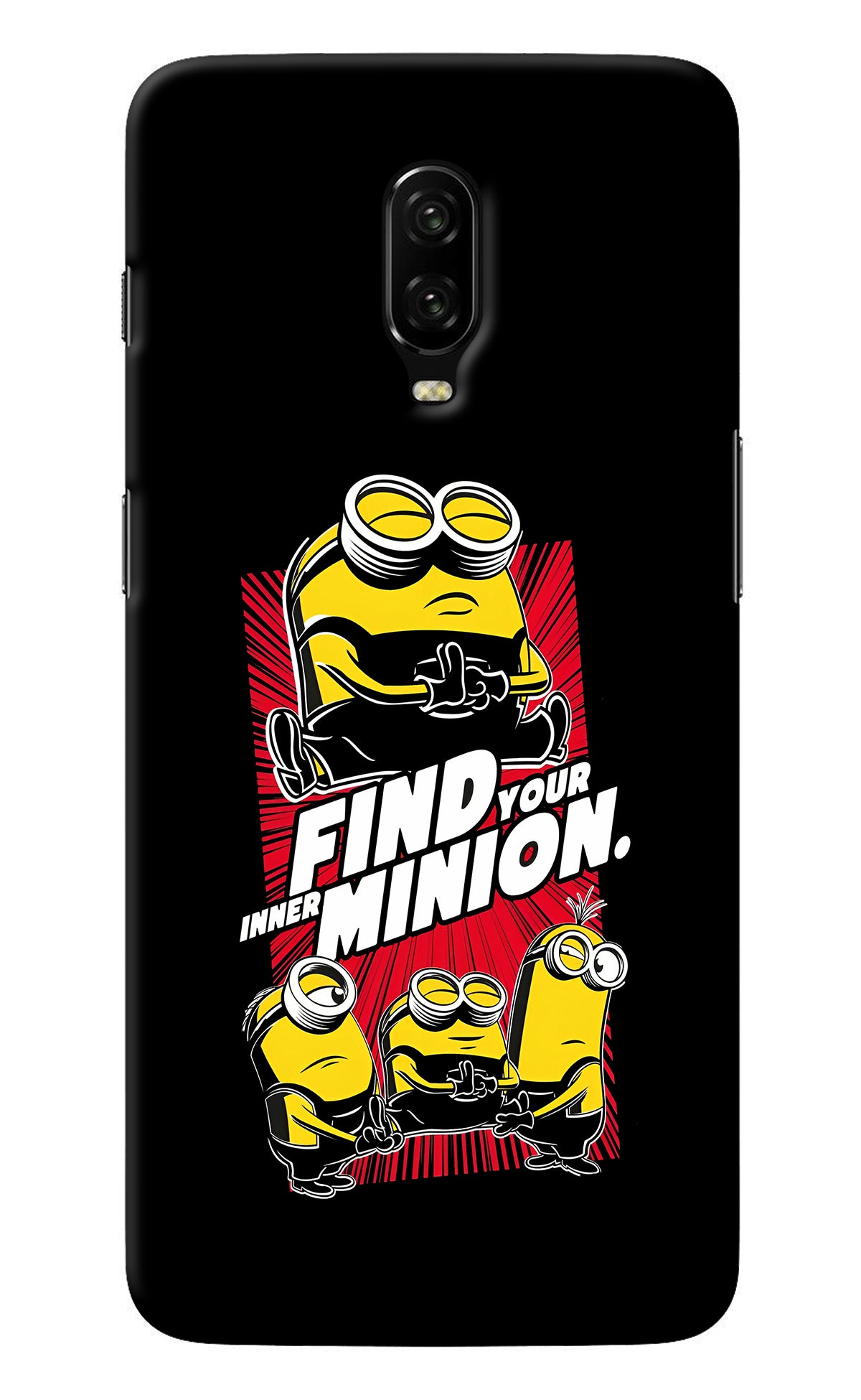 Find your inner Minion Oneplus 6T Back Cover