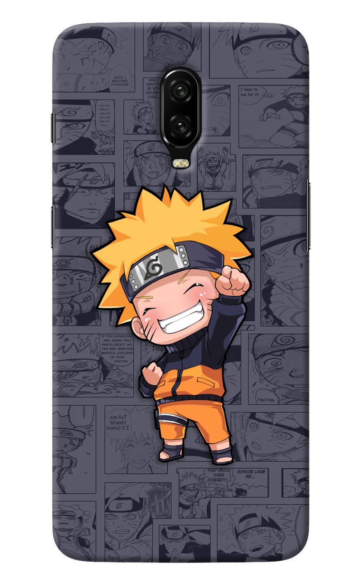 Chota Naruto Oneplus 6T Back Cover